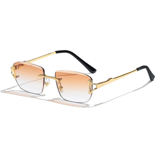 Lux Gold Sunglasses by SunglassesLDN. Perfect sunglasses for men and women. 