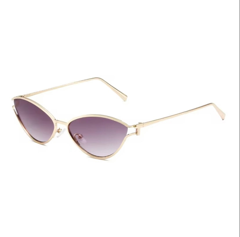 Womens Sunglasses Rosa Purple and Gold sunglasses by SunglassesLDN 