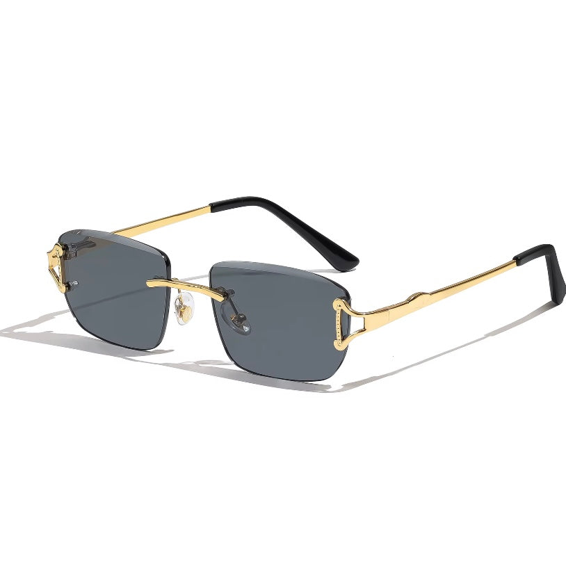 Gold Sunglasses luxury by SunglassesLDN. Womens and mens sunglasses high fashion. 